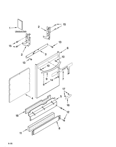 Door and panel parts
