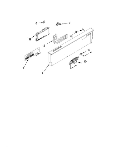 Control panel parts