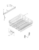 Upper rack and track parts