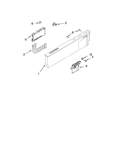 Control panel parts