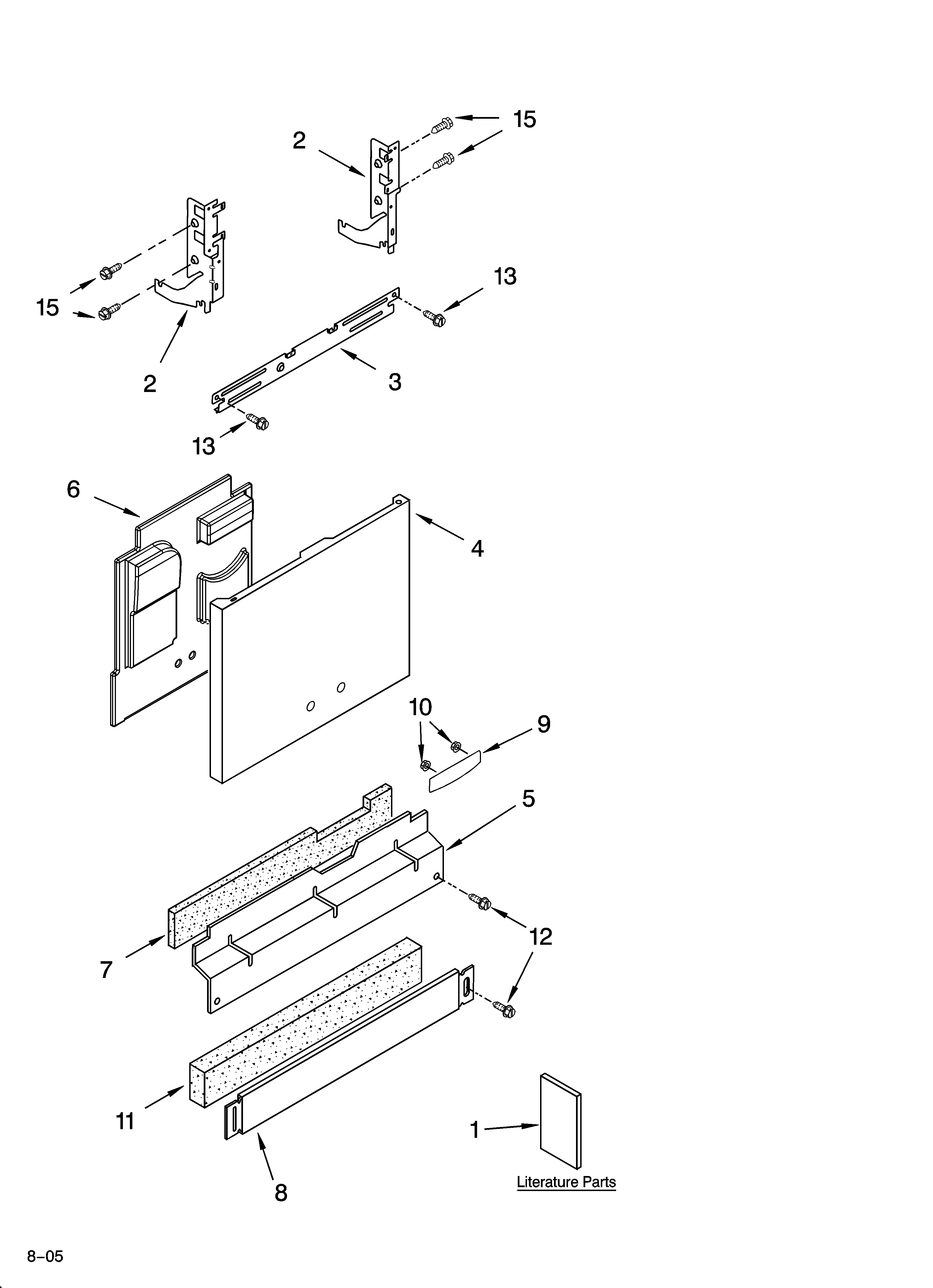 Door and panel parts