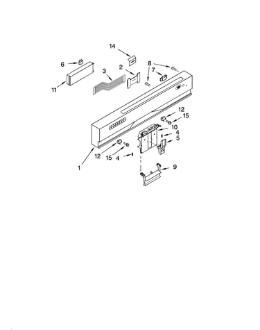 Control panel parts