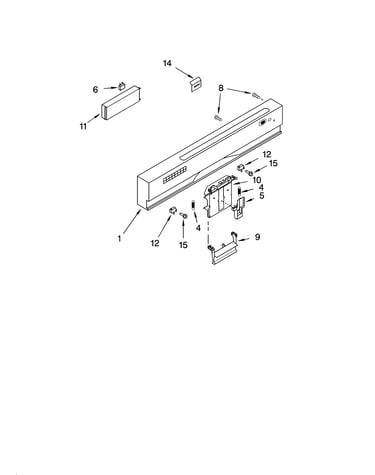 Control panel parts