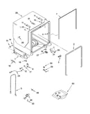 Tub and frame parts
