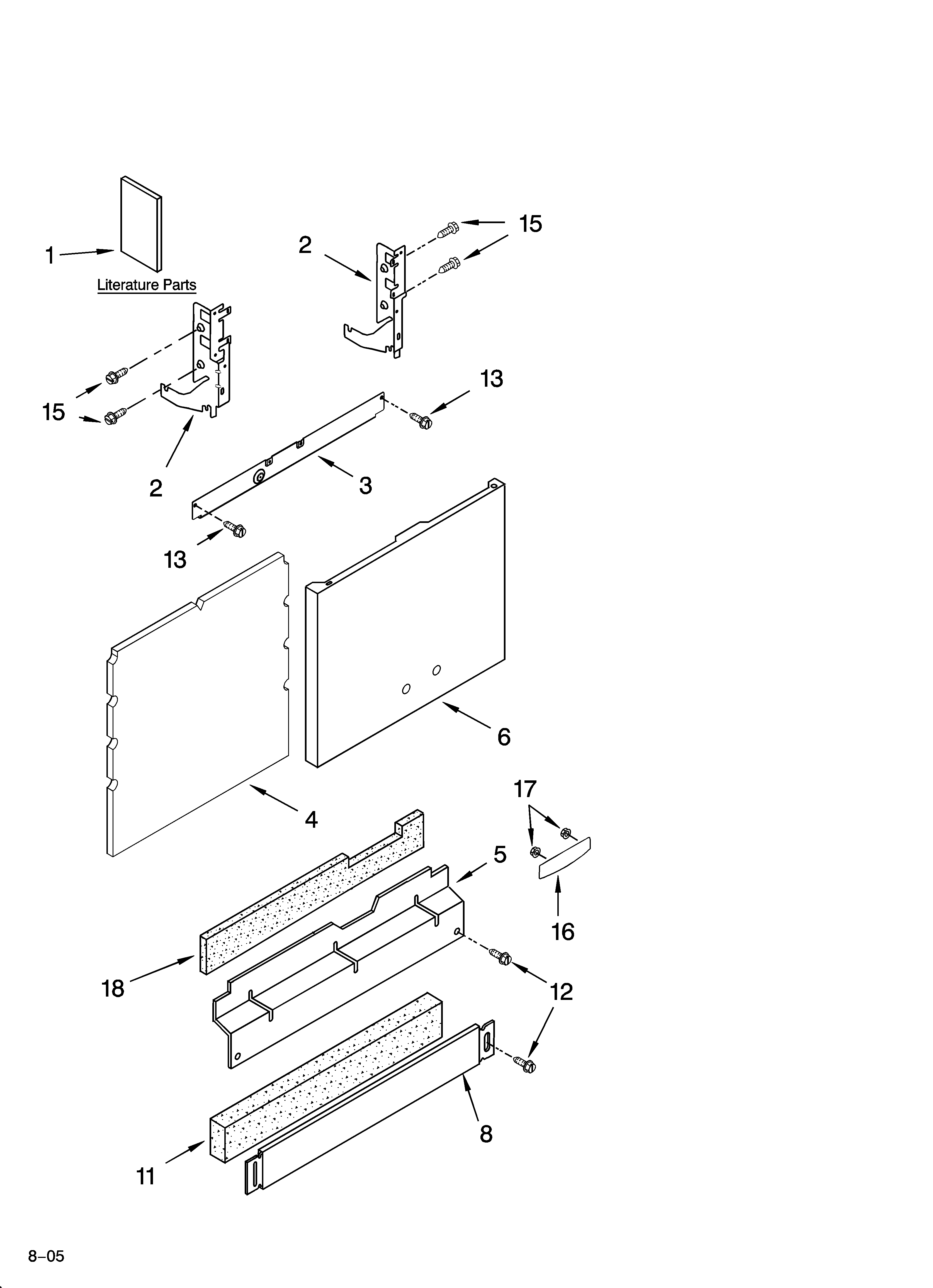 Door and panel parts