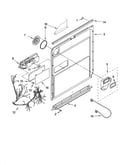 Door and latch parts