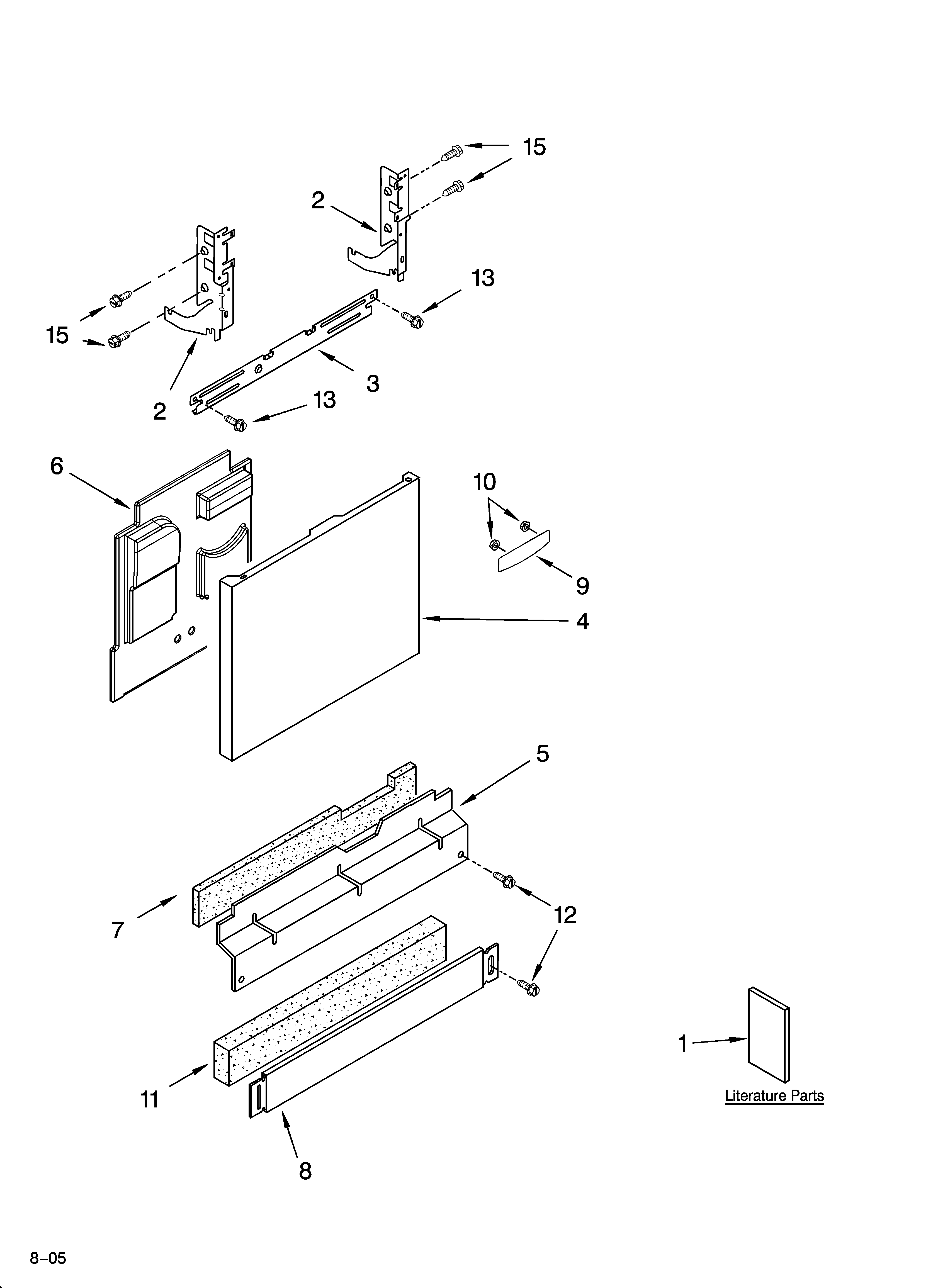 Door and panel parts