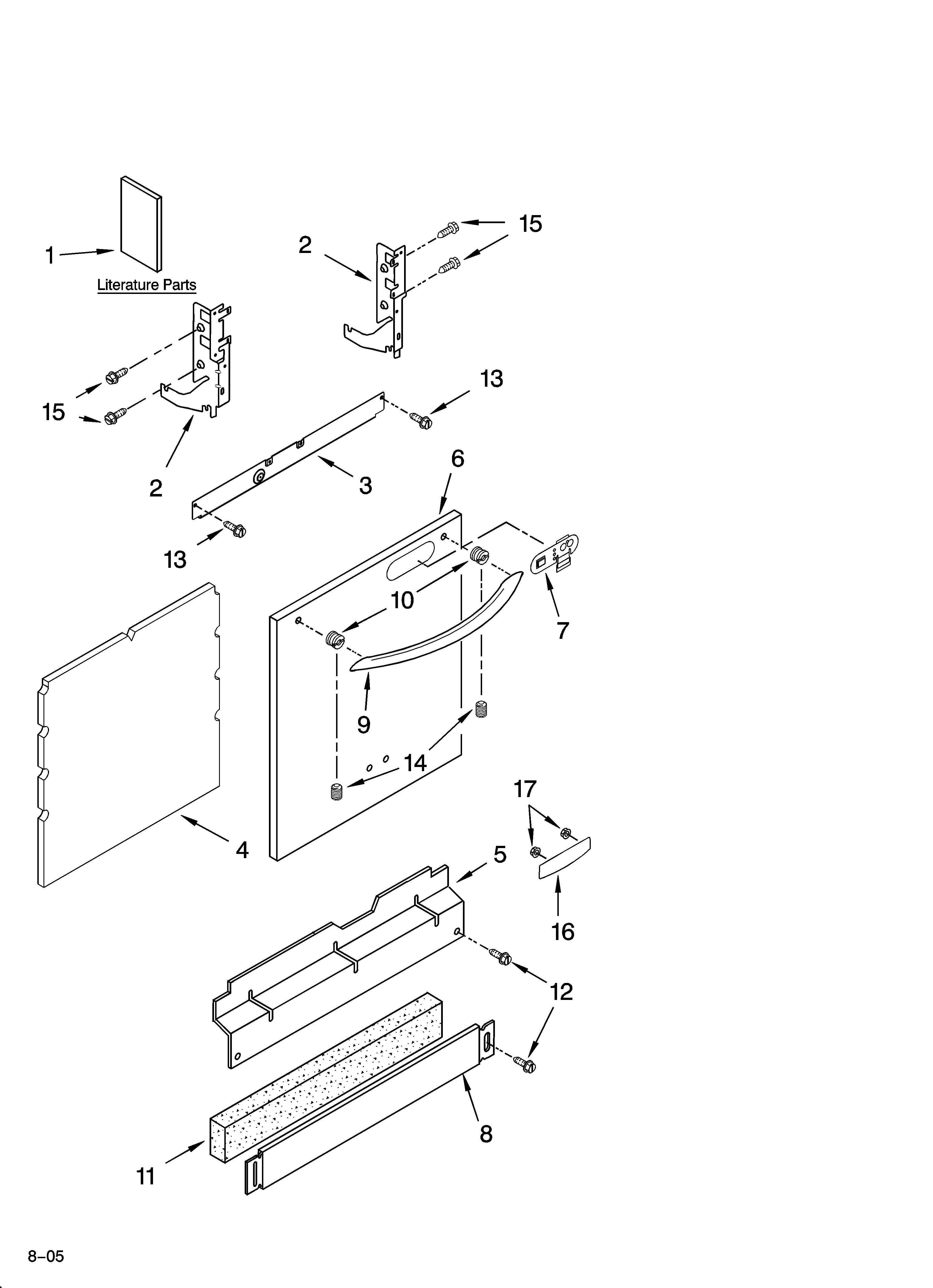 Door and panel parts