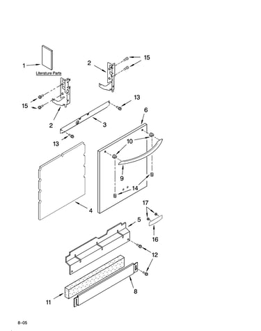 Door and panel parts