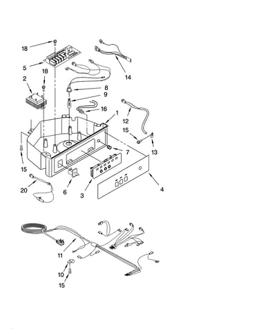 Control panel parts