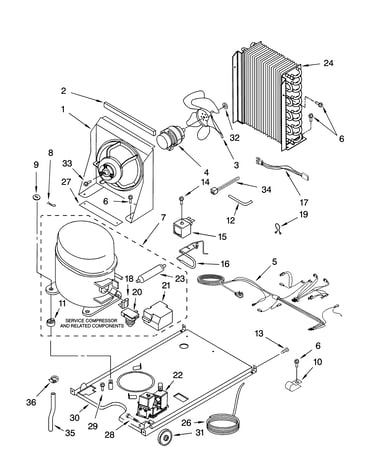 Unit parts, optional parts