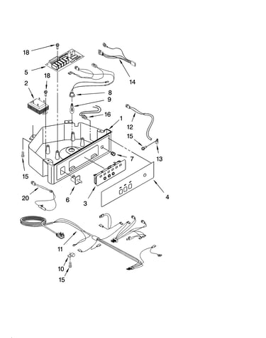 Control panel parts