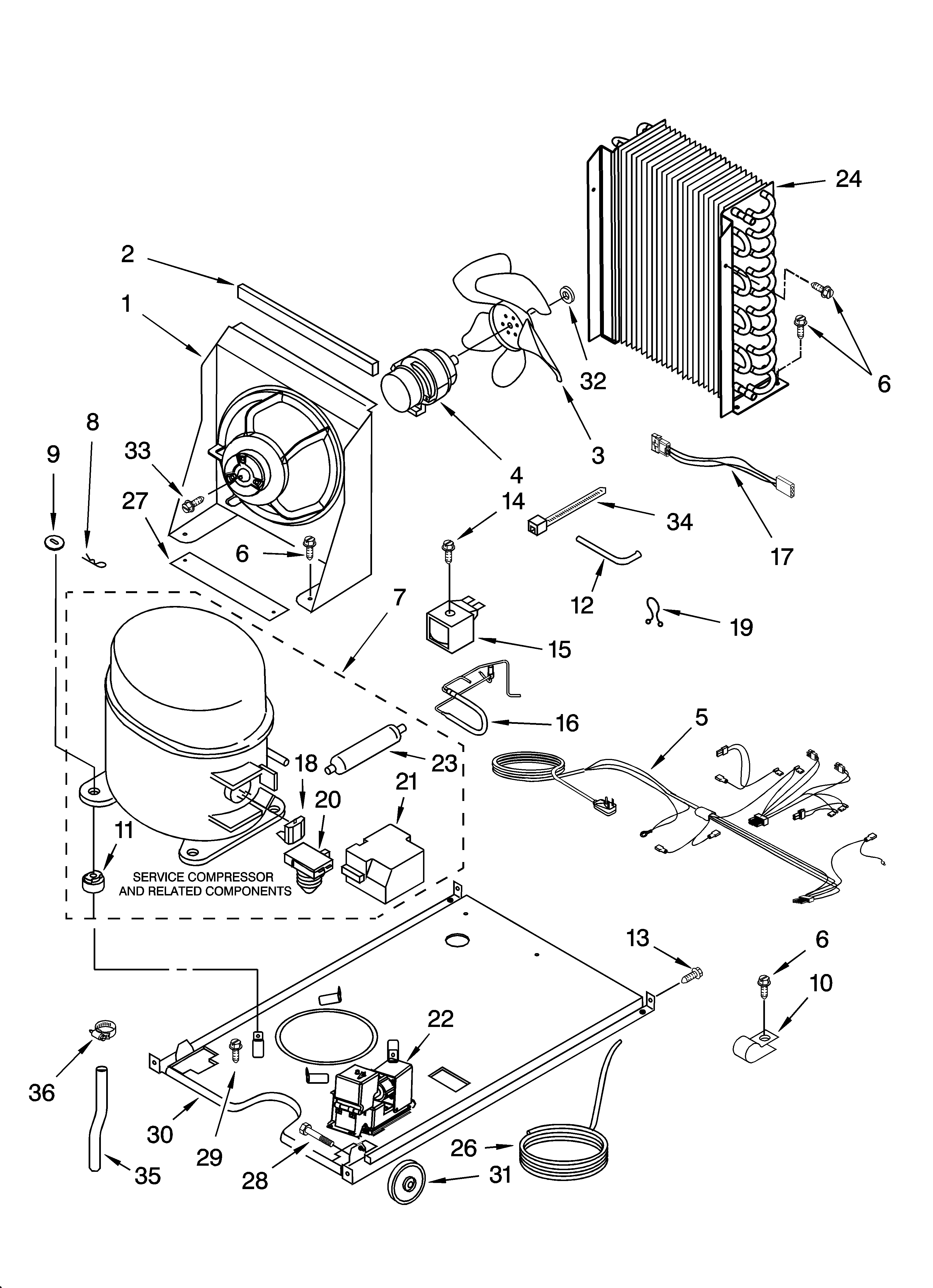 Unit parts, optional parts