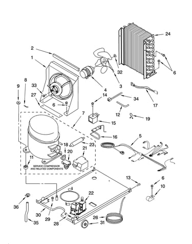Unit parts, optional parts
