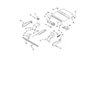 Whirlpool RBD306PDB15 top venting parts, optional parts diagram