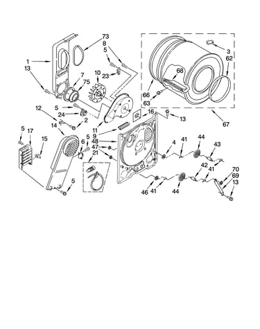 Bulkhead parts, optional parts (not included)