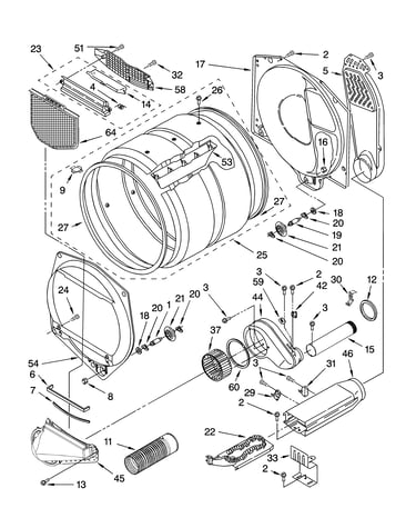 Bulkhead parts, optional parts (not included)