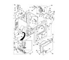 Whirlpool 4PLGC8647JT2 cabinet parts diagram