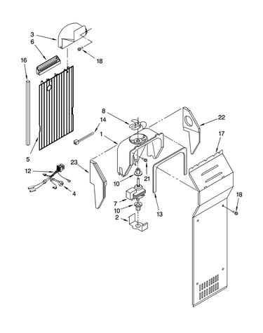 Air flow parts
