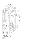 Refrigerator liner parts
