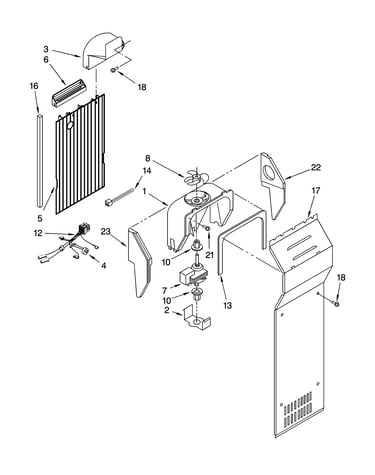 Air flow parts