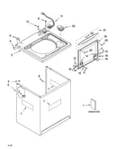 Top and cabinet parts