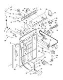 Controls and rear panel parts