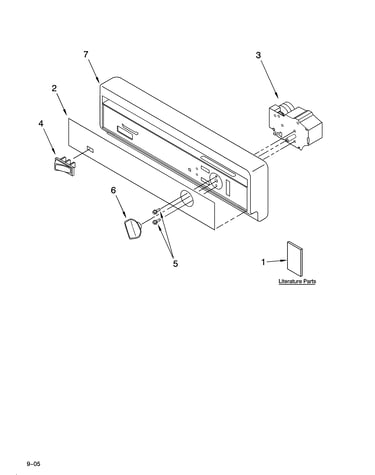 Control panel parts