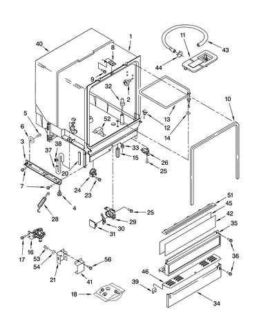 Tub assembly parts