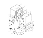 Whirlpool DU945PWPS1 tub assembly parts diagram