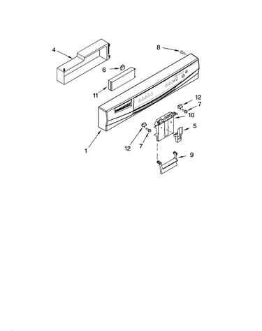 Control panel parts