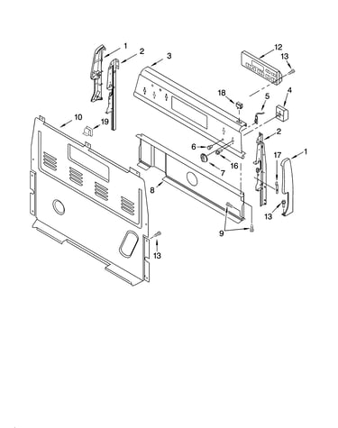 Control panel parts