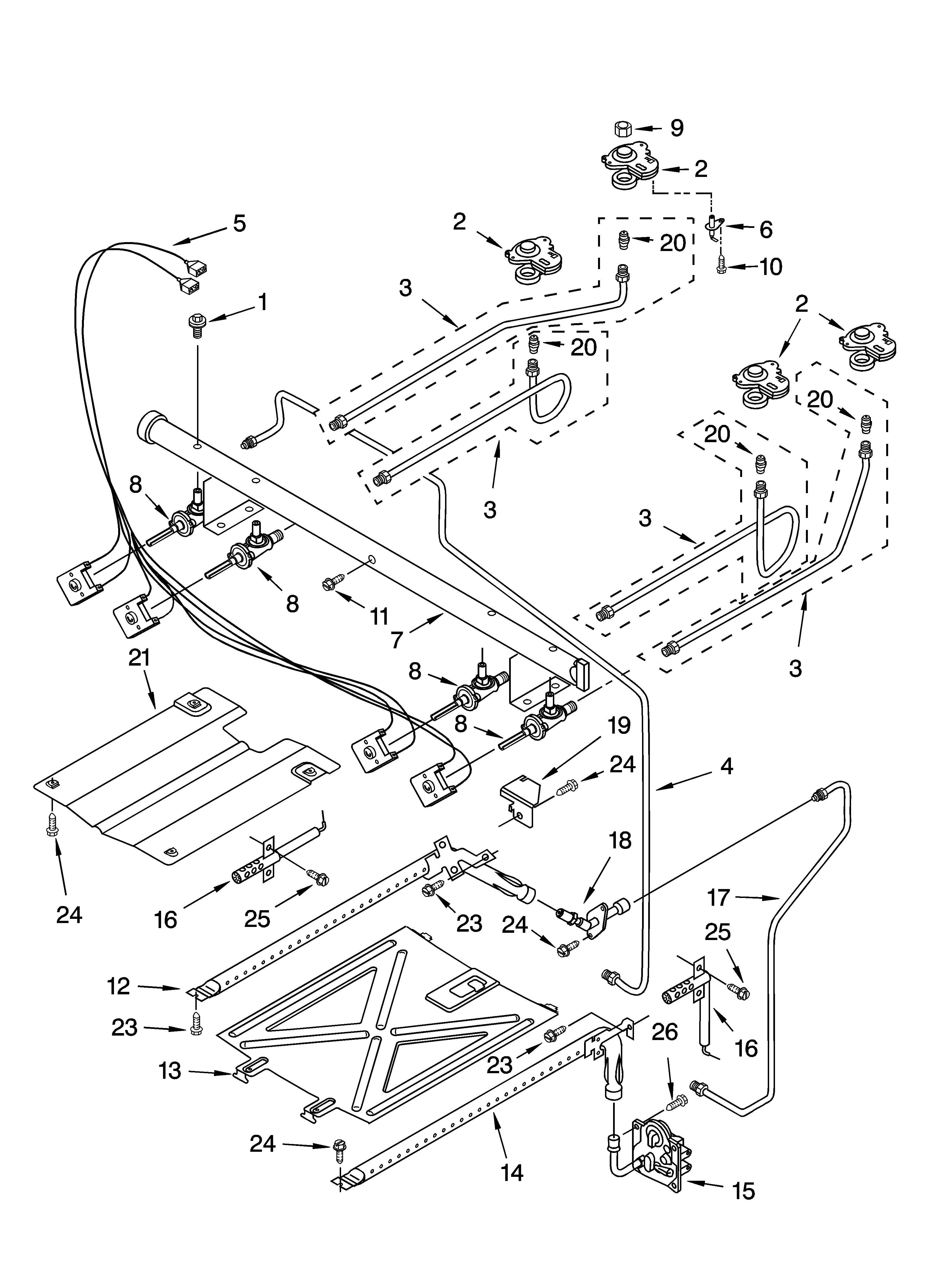 MANIFOLD PARTS