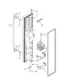 Freezer door parts
