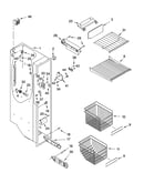 Freezer liner parts