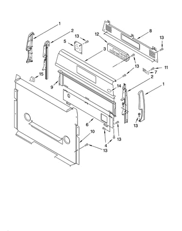 Control panel parts