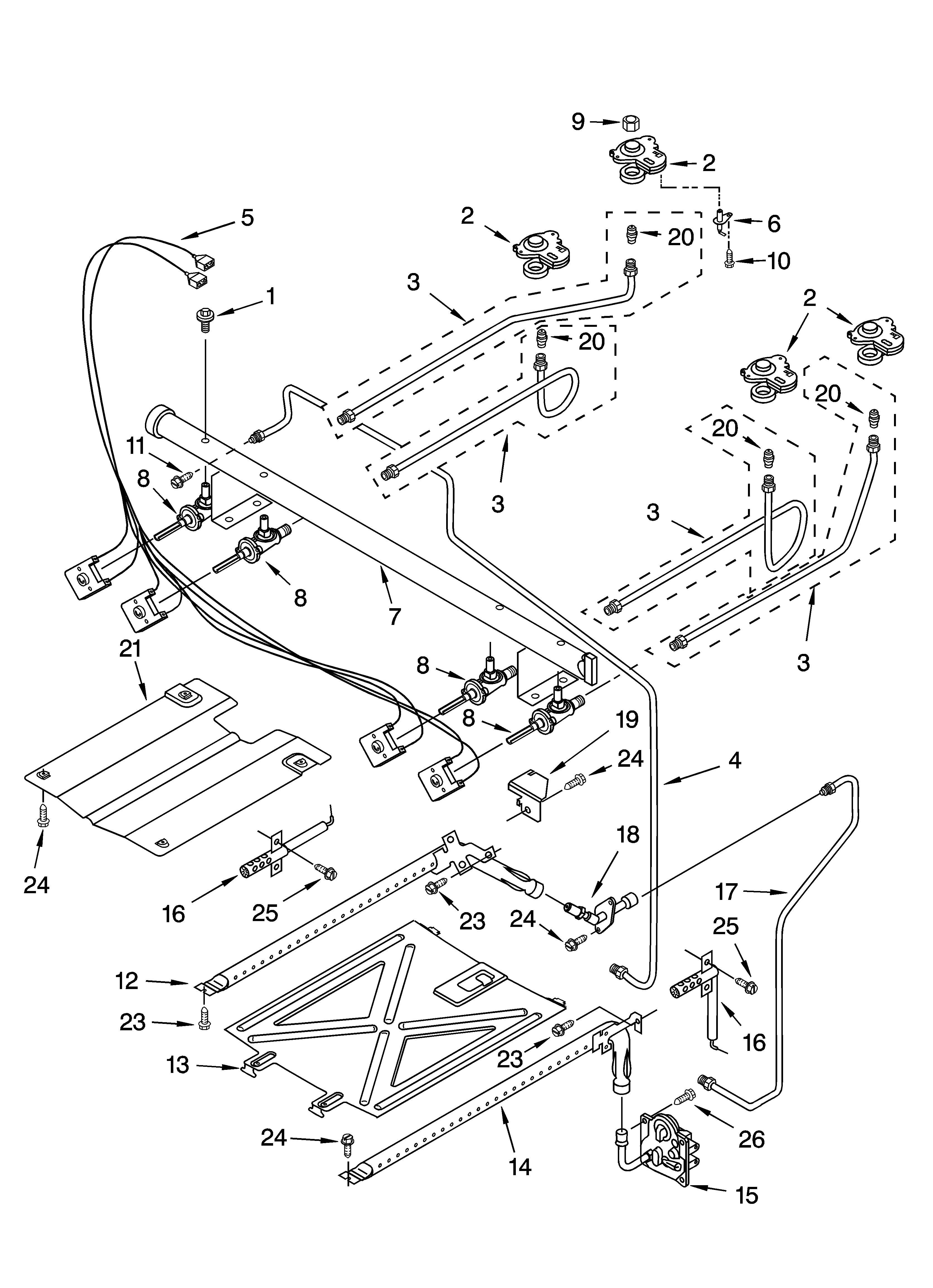 MANIFOLD PARTS