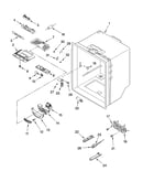 Refrigerator liner parts