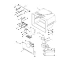 KitchenAid KBRA22ERSS00 freezer liner parts diagram