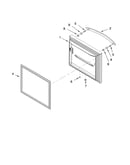 Freezer door parts