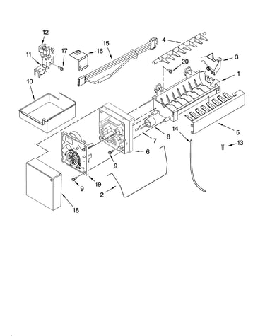 Icemaker parts, optional parts
