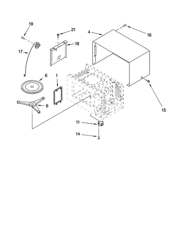 Oven cavity parts