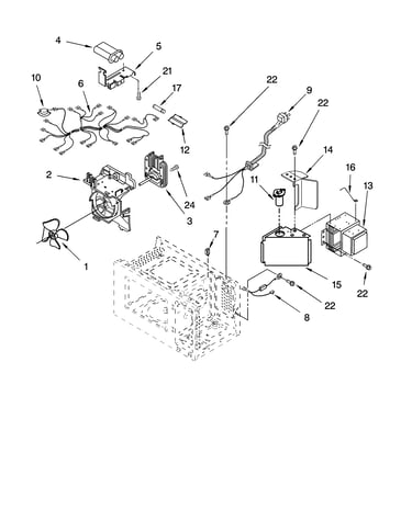 Oven interior parts
