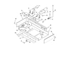KitchenAid KDRP707RSS00 burner box and manifold parts diagram