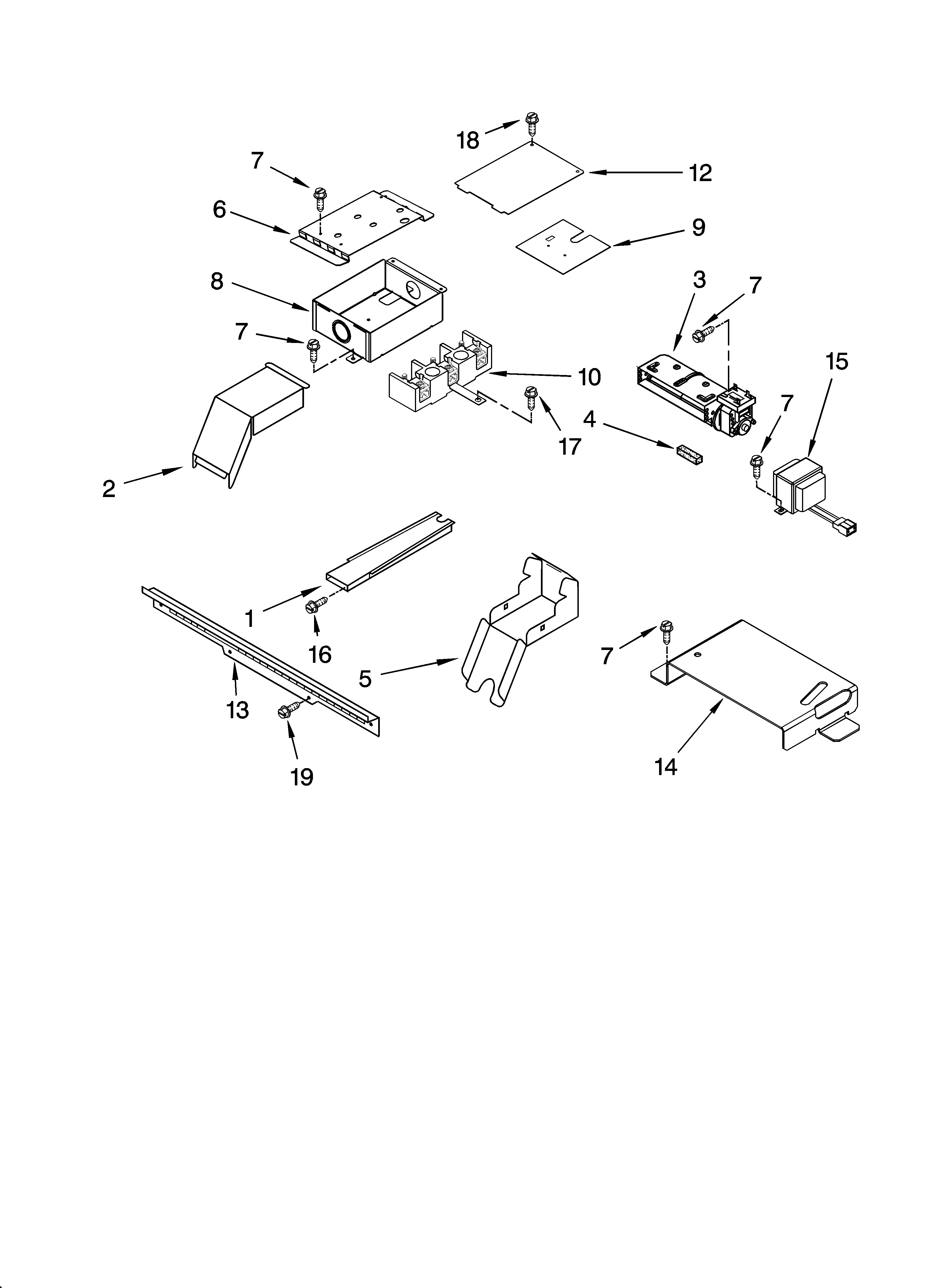 Top venting parts, optional parts