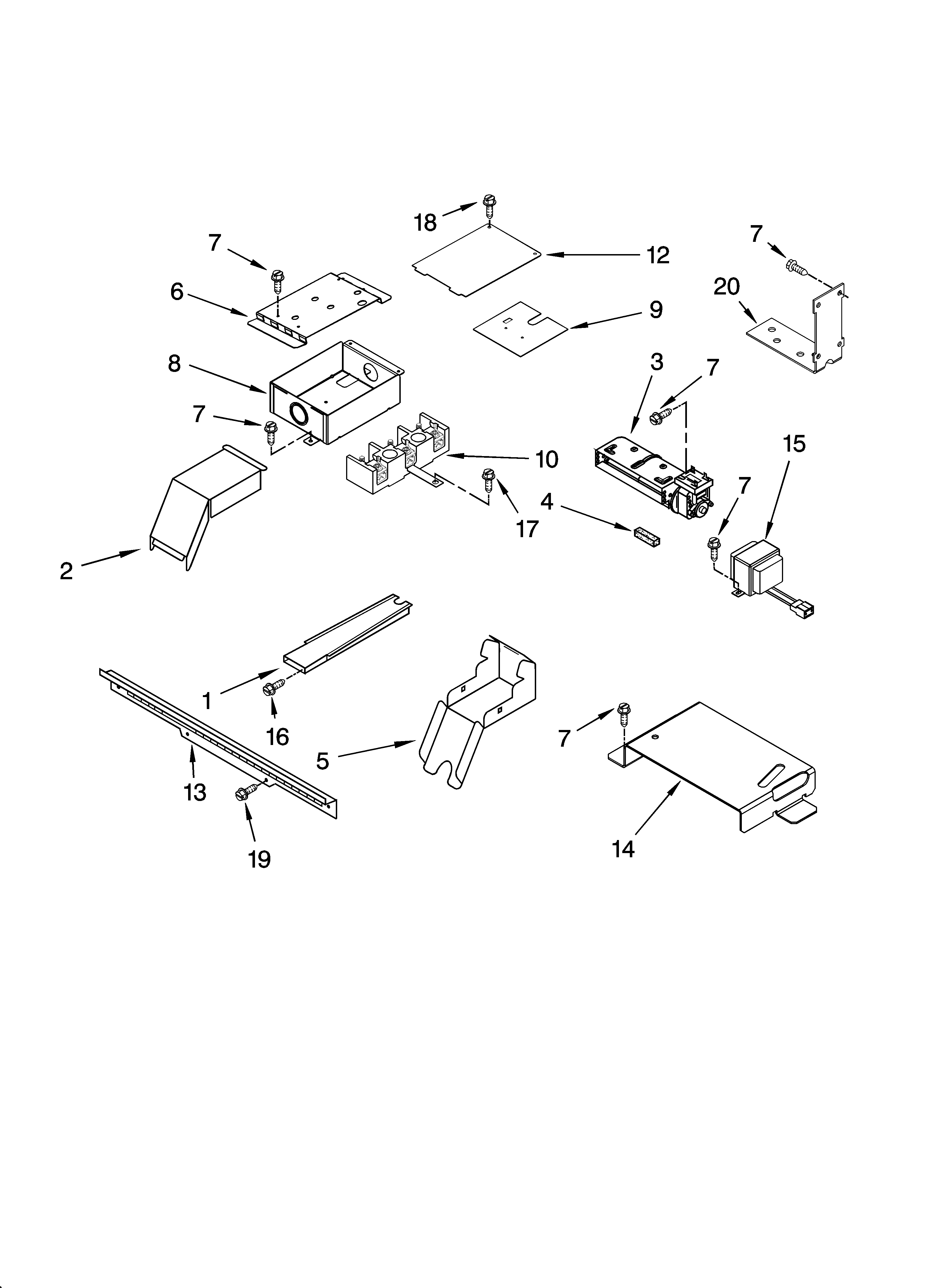 TOP VENTING PARTS, OPTIONAL PARTS