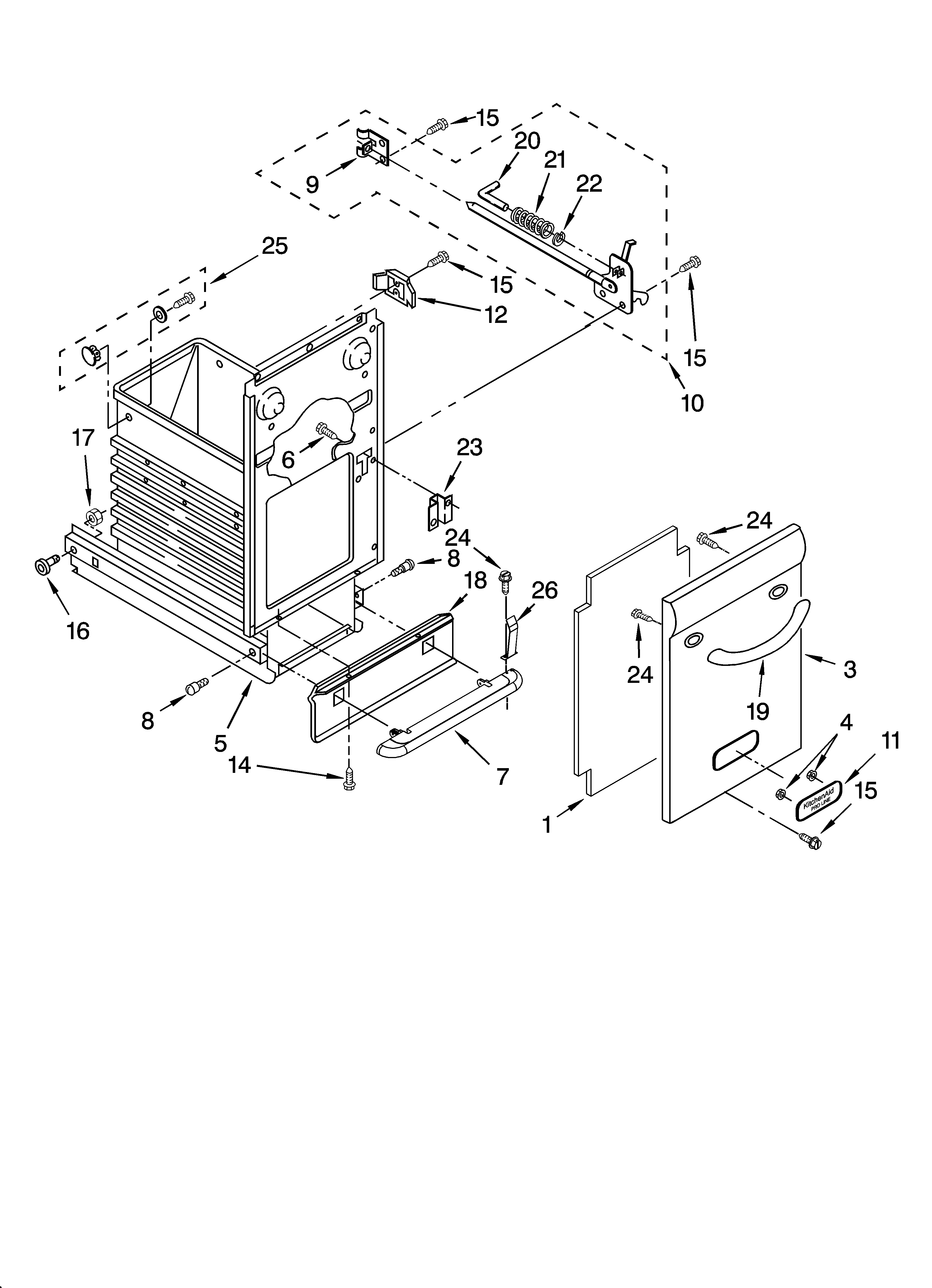 Container parts