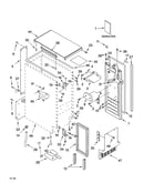 Cabinet liner and door parts