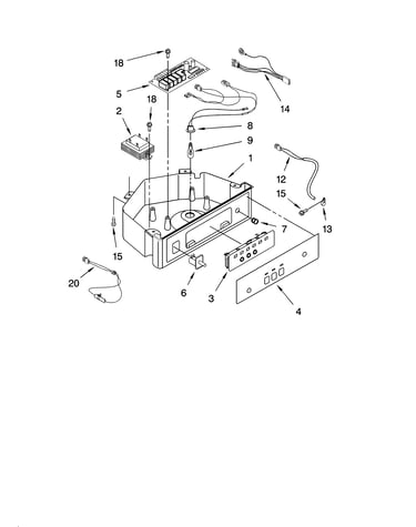 Control panel parts