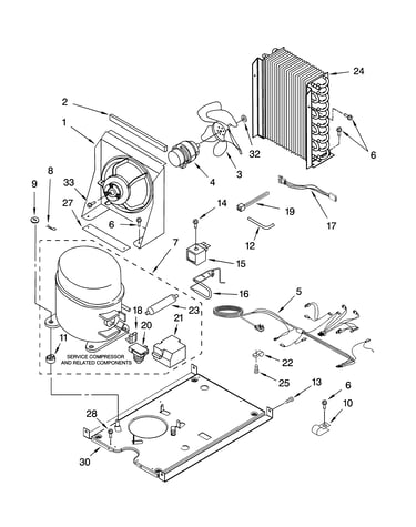 Unit parts, optional parts